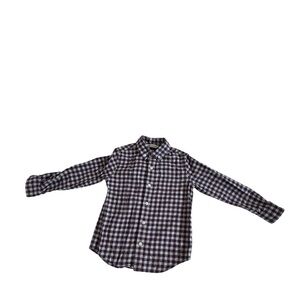 Janie and Jack gingham button down k204